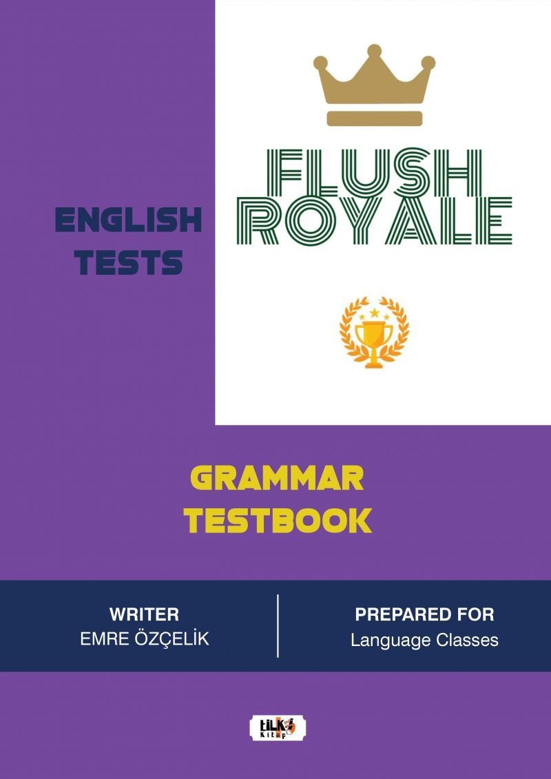 Flush Royale Grammar Testbook | Tilki Kitap (Ciltsiz)