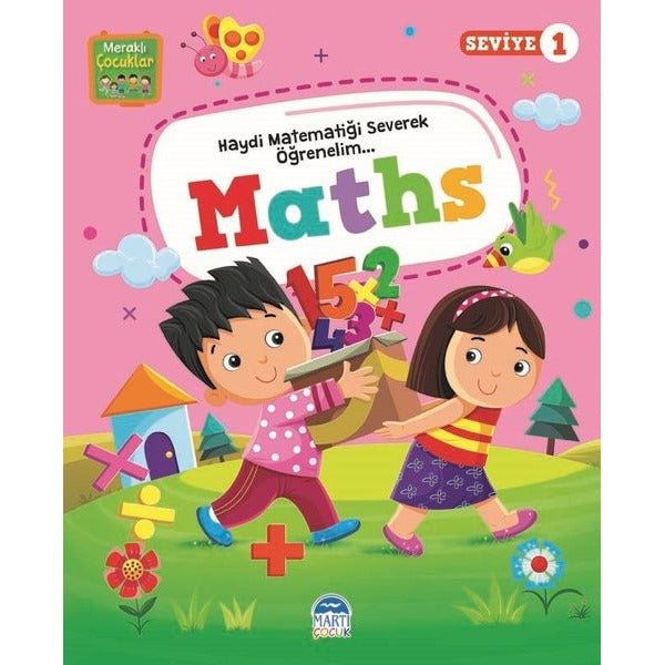 Meraklı Çocuklar - Maths Seviye 1 | Martı Yayınları
