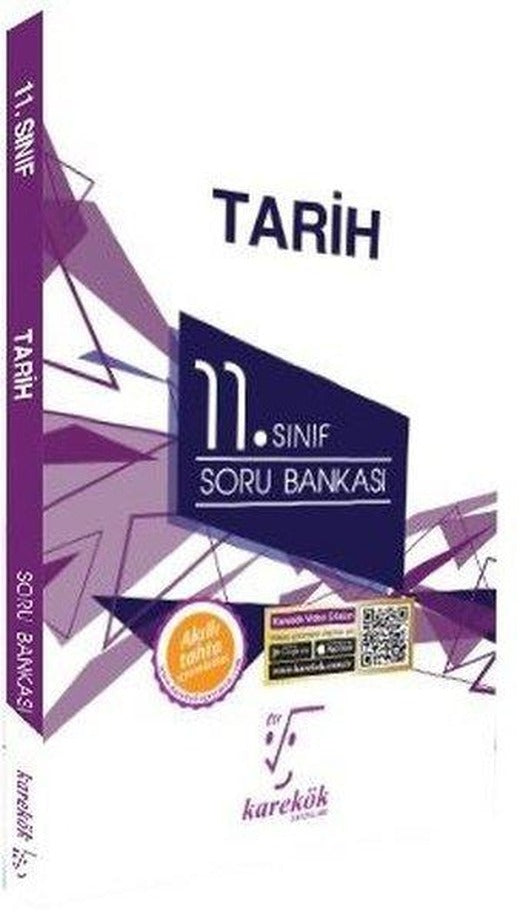 11.Sınıf Tarih Soru Bankası | Karekök Eğitim Yayın (İnce Kapak)