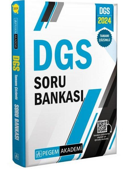 2024 DGS Tamamı Çözümlü Soru Bankası | Pegem Akademi Yayıncılık (İnce Kapak) - Resim 1