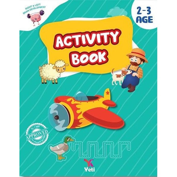 Activity Book- 2- 3 Age | Yeti Kitap