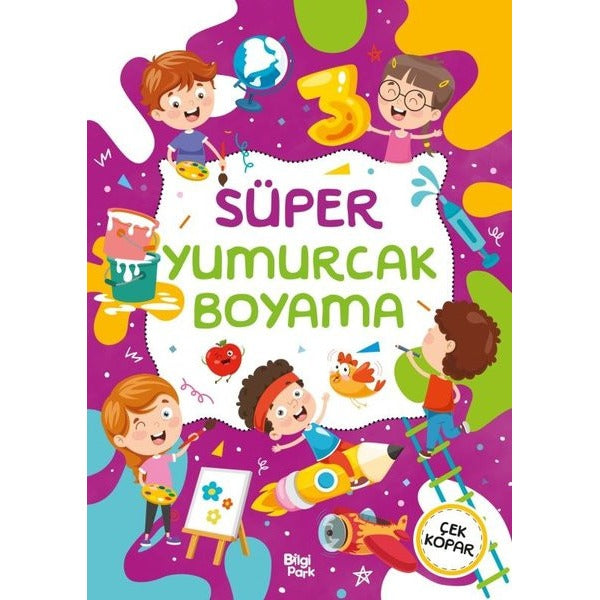 Süper Yumurcak Boyama Kitabı | Kolektif (İnce Kapak)