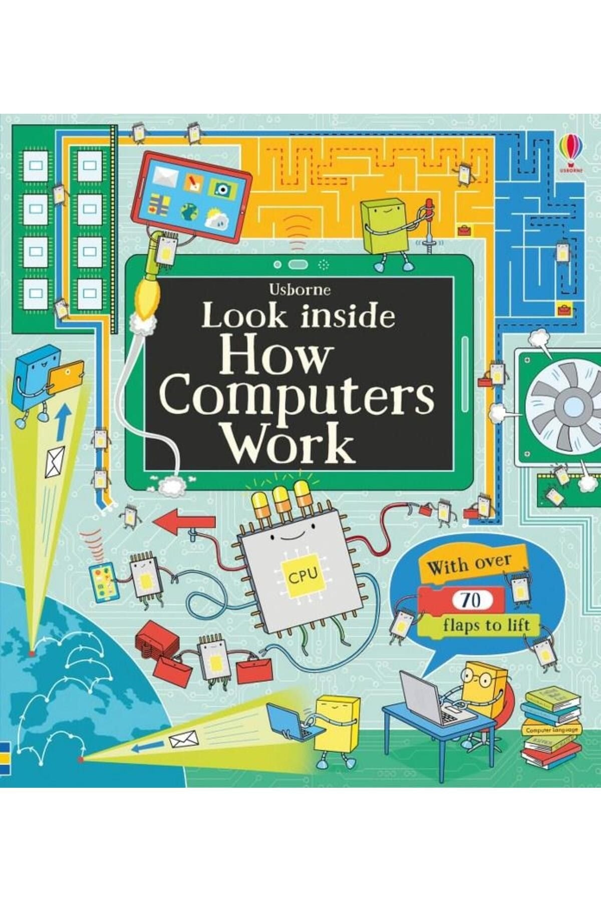 Look Inside How Computers Work | Usborne (Ciltsiz)