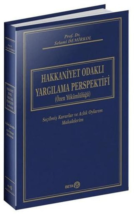 Hakkaniyet Odaklı Yargılama Perspektifi (Özel Yükümlülüğü) | Beta Yayınevi (Ciltli)