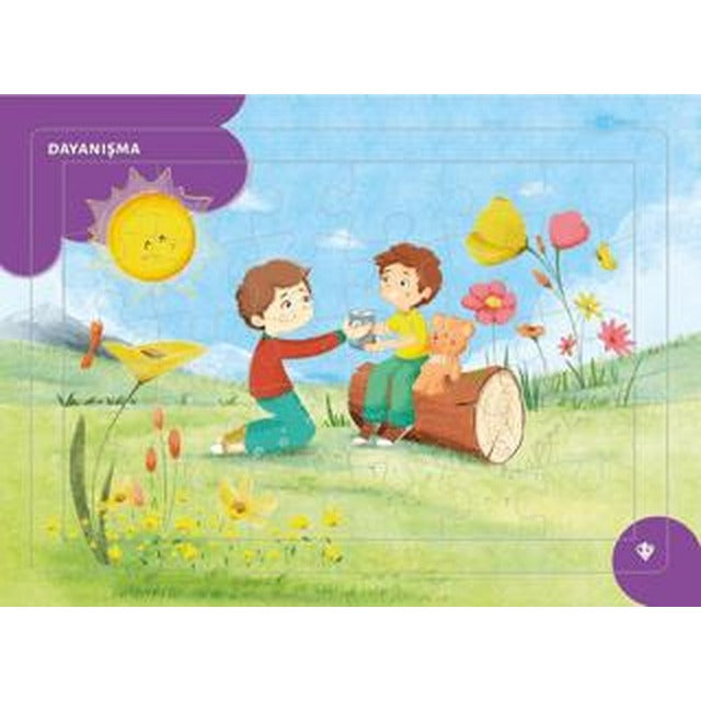 4-6 Yaş Dayanışma Puzzle 42 Parça | Türkiye Diyanet Vakfı Yayınları