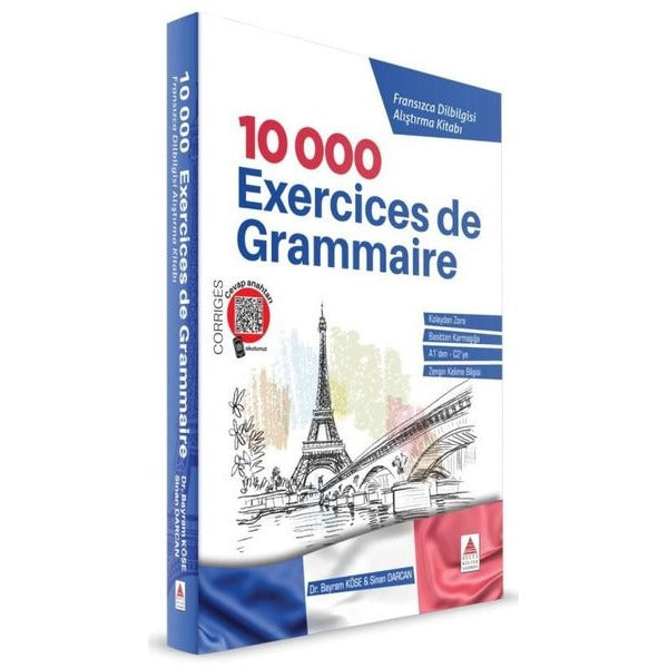 10000 Exercices de Grammaire - Fransızca Dilbilgisi Alıştırma Kitabı | Delta Kültür Yayınevi