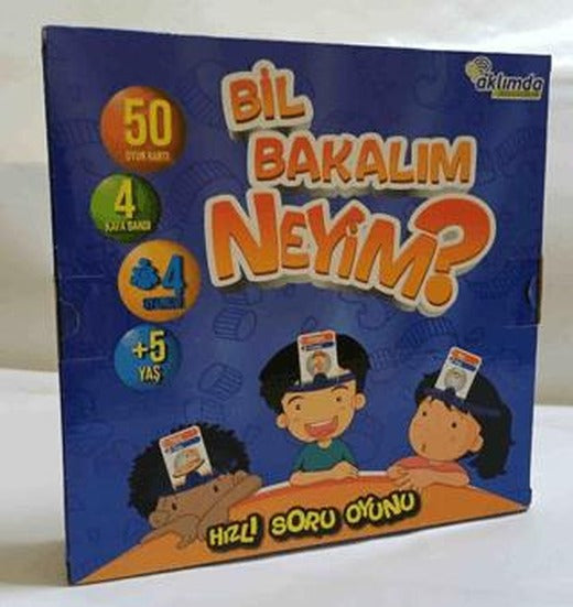 Bil Bakalım Neyim? | Aklımda Zeka Oyunları (Ciltsiz)