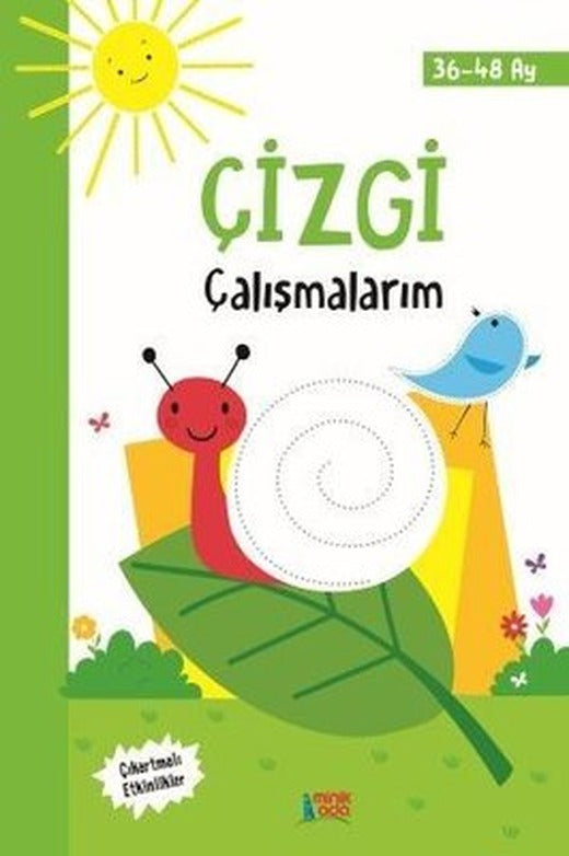 Çizgi Çalışmalarım 36-48 Ay | Minik Ada