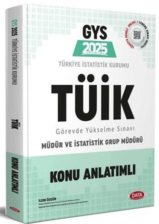 Türkiye İstatistik Kurumu (Tüik) GYS Konu Anlatımlı | Data Yayınları (Ciltsiz)