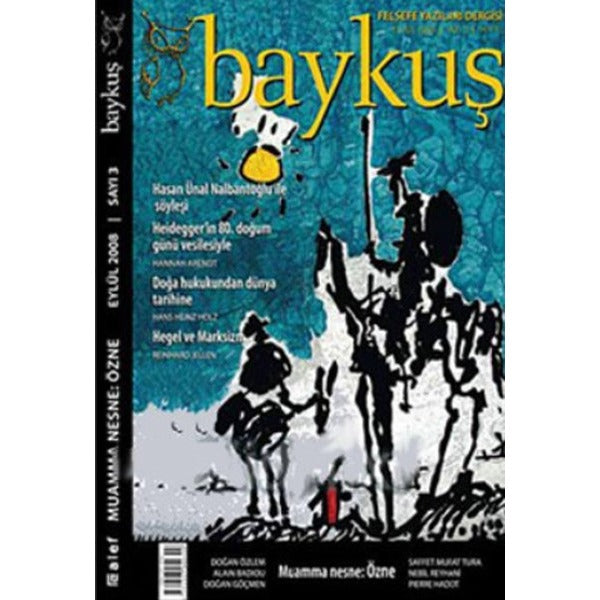 Baykuş Felsefe Yazıları Dergisi Sayı: 3 (Eylül 2008) | Alef (İnce Kapak)