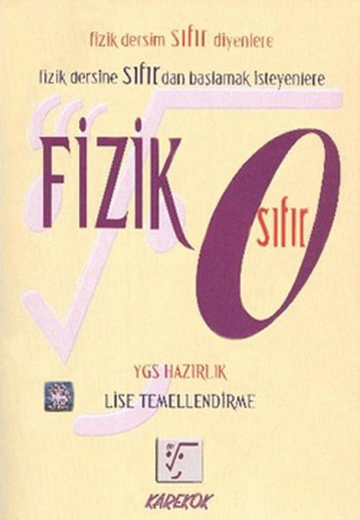Karekök Fizik Sıfır | Karekök Eğitim Yayın (İnce Kapak)