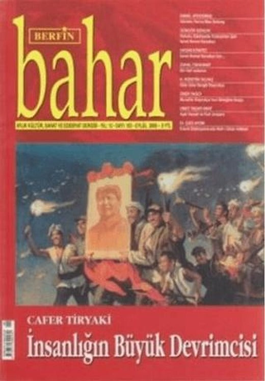 Berfin Bahar Aylık Kültür, Sanat ve Edebiyat Dergisi Sayı: 103 | Berfin Bahar Dergisi (Ciltsiz)