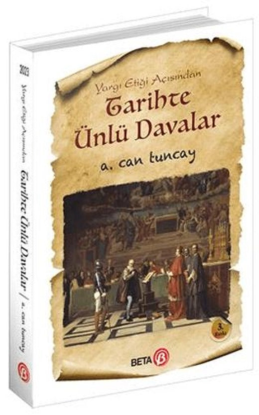 Yargı Etiği Açısından Tarihte Ünlü Davalar | Beta Yayınevi (Ciltsiz)