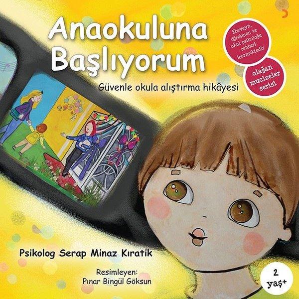 Anaokuluna Başlıyorum | Cinius (İnce Kapak) - Resim 1