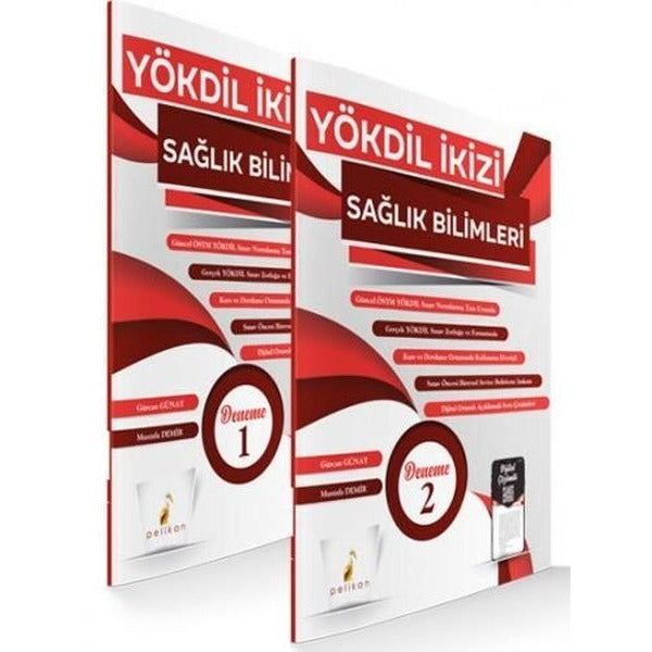 YÖKDİL İkizi Sağlık Bilimleri Seti - 2 Kitap Takım | Pelikan Yayınları (İnce Kapak)