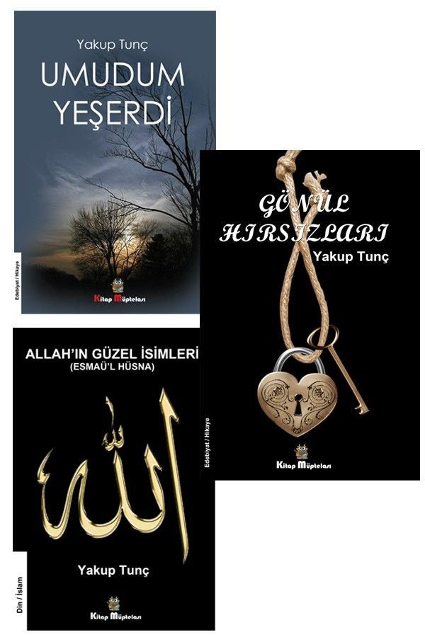 Yakup Tunç Kitapları (3 Kitap Set) | Kitap Müptelası Yayınları (Ciltsiz)