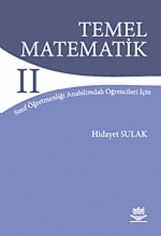 Temel Matematik 2 | Nobel Akademik Yayıncılık (İnce Kapak)