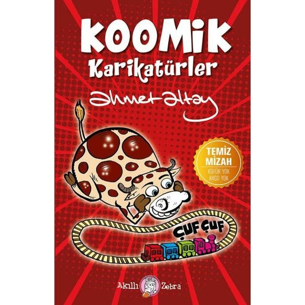 Koomik Karikatürler | Akıllı Zebra (İnce Kapak)