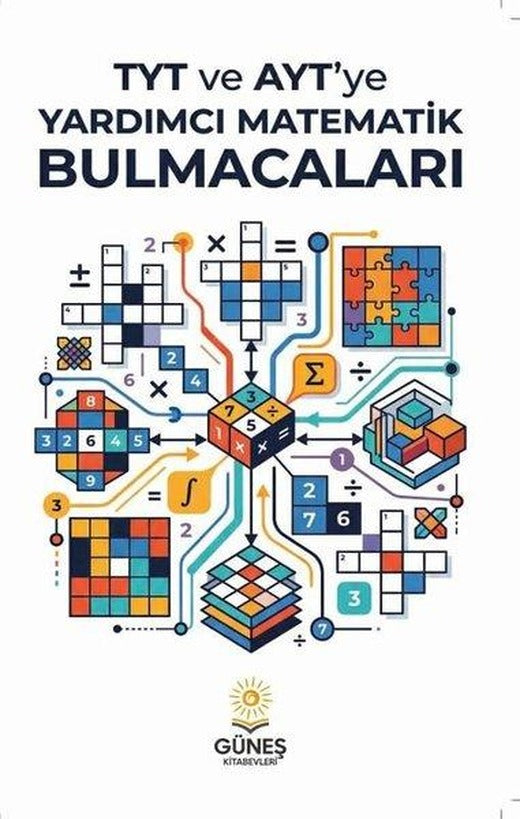 TYT ve AYT'ye Yardımcı Matematik Bulmacaları | Güneş Kitabevleri (İnce Kapak)