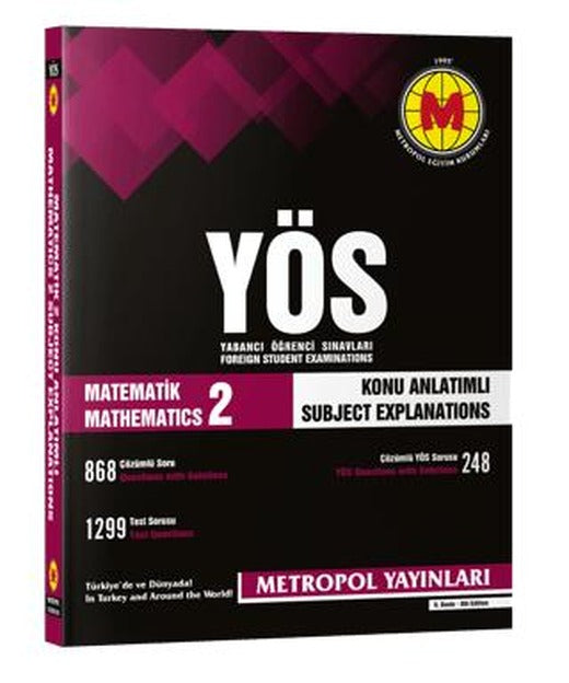 YÖS Matematik-2 Konu Anlatımlı-örnek Çözümlü)