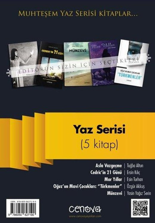 Yaz Serisi Seti - 5 Kitap Takım