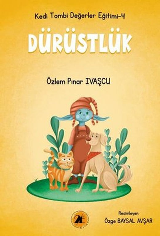 Dürüstlük - Kedi Tombi Değerler Eğitimi 4 | 2E Kitap