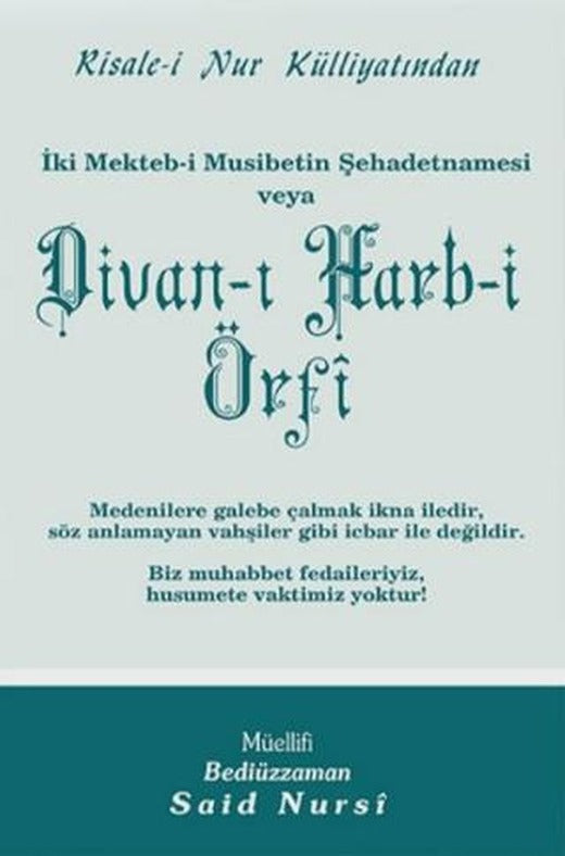 Divan-ı Harb-i Örfi Normal Boy | Envar Neşriyat (Ciltsiz)