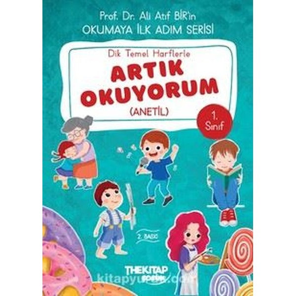 1. Sınıf Temel Harflerle Artık Okuyorum Seti - 10 Kitap Takım | The Çocuk (İnce Kapak)