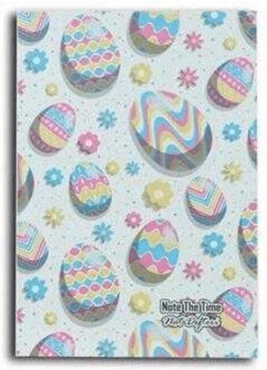 Colorful Easter Eggs Patterns Not Defteri | Note The Time