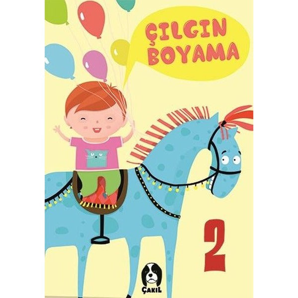 Çılgın Boyama - 2 | Çakıl (İnce Kapak)