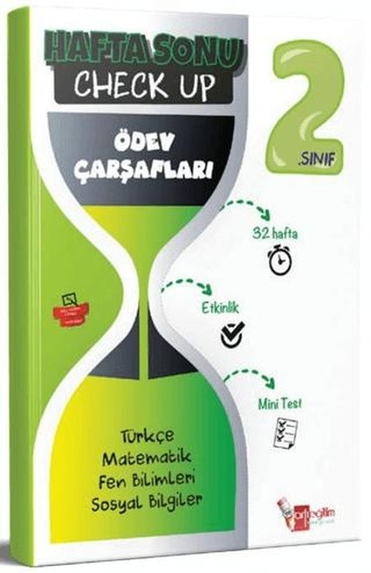 2. Sınıf Hafta Sonu Check Up Ödev Çarşafları | Artı Eğitim Yayınları (Ciltsiz)