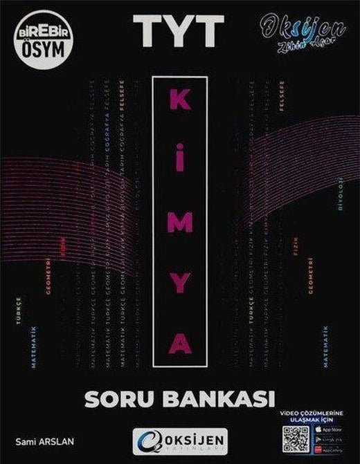 TYT Kimya Soru Bankası | Oksijen Yayınları - Eğitim (İnce Kapak)