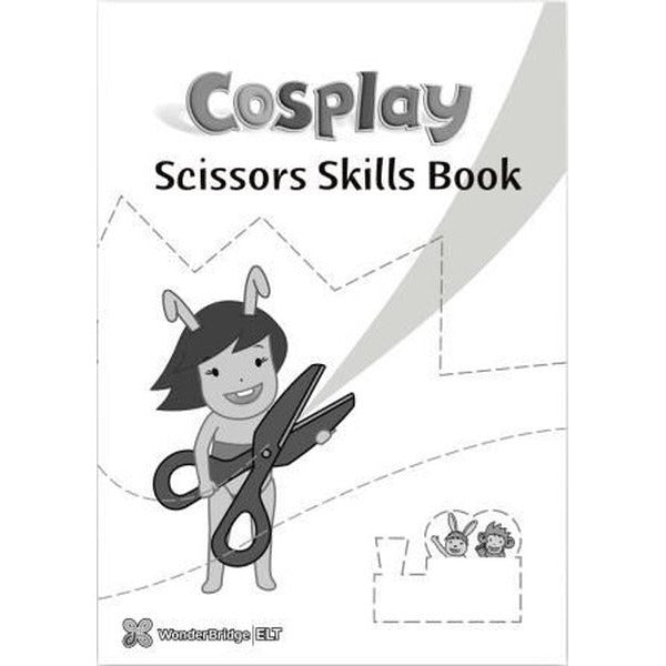 Cosplay Scissors Skills Book - Okul Öncesi Kesme Becerileri
