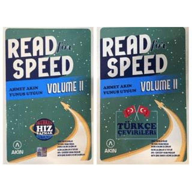 Read For Speed 2 - Türkçe Çevirileri | Akın Dil Eğitim (Ciltsiz)