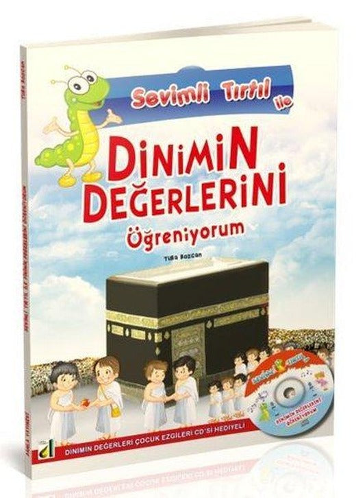 Sevimli Tırtıl ile Dinimin Değerlerini Öğreniyorum | Damla Yayınevi (İnce Kapak)