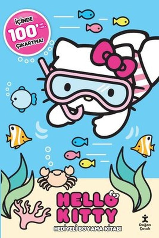 Hello Kitty Hediyeli Boyama Kitabı - İçinde 100'den Fazla Çıkarma! | Doğan Çocuk