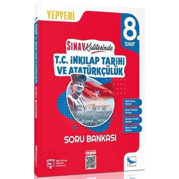 8.Sınıf T.C. İnkılap Tarihi ve Atatürkçülük Sınav Kalitesinde Soru Bankası | Sınav Yayınları (İnce Kapak)