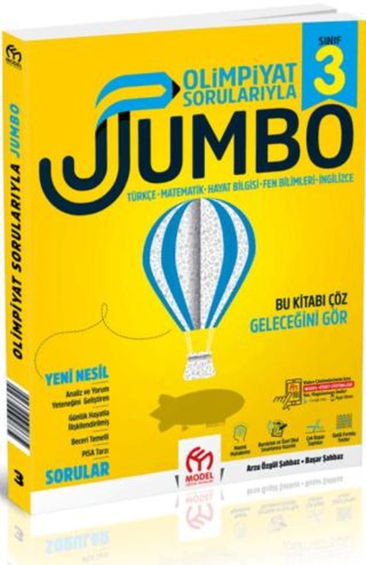 3. Sınıf Olimpiyat Sorularıyla Jumbo | Model Eğitim Yayıncılık (Ciltsiz)