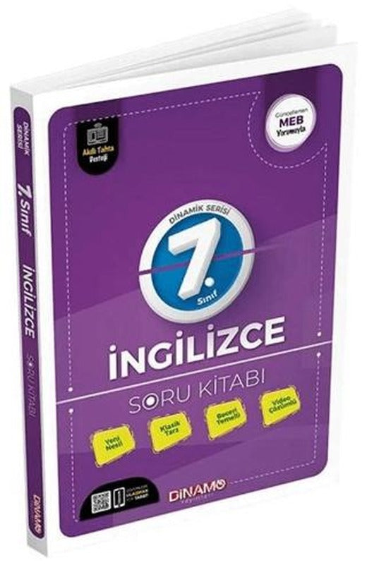 7. Sınıf İngilizce Soru Kitabı | Dinamo Yayınları (Ciltsiz)