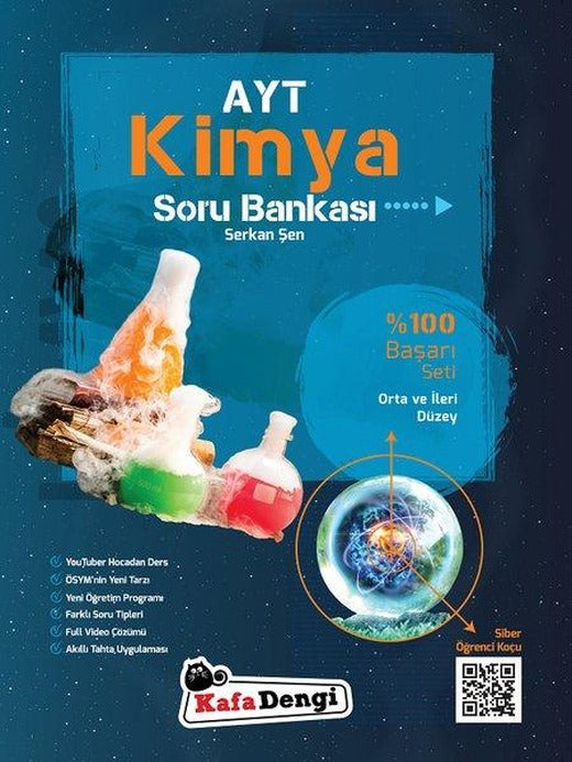 Kafadengi AYT Kimya Soru Bankası - Orta ve İleri Düzey | Kafa Dengi (İnce Kapak)