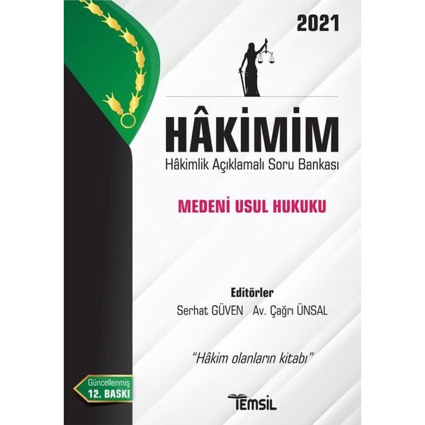 Hakimim - Hakimlik Açıklamalı Soru Bankası: Medeni Usul Hukuku | Temsil Kitap (Ciltsiz)