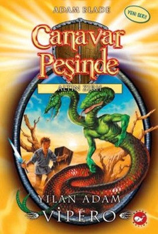 Canavar Peşinde 10 - Yılan Adam Vipero | Beyaz Balina Yayınları