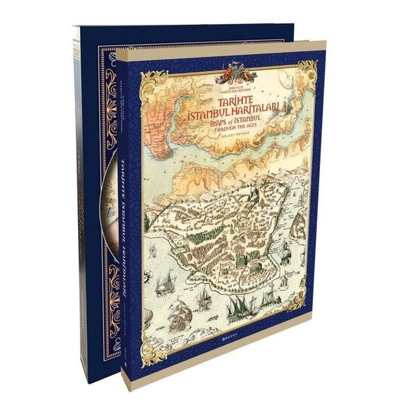 Tarihte İstanbul Haritaları (Özel Üretim Kutulu)