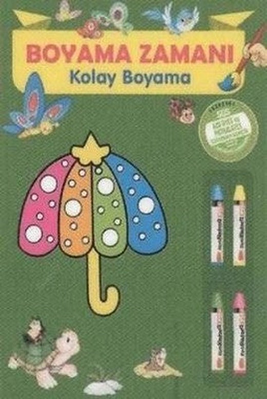 Boyama Zamanı: Kolay Boyama | Parıltı Yayınları