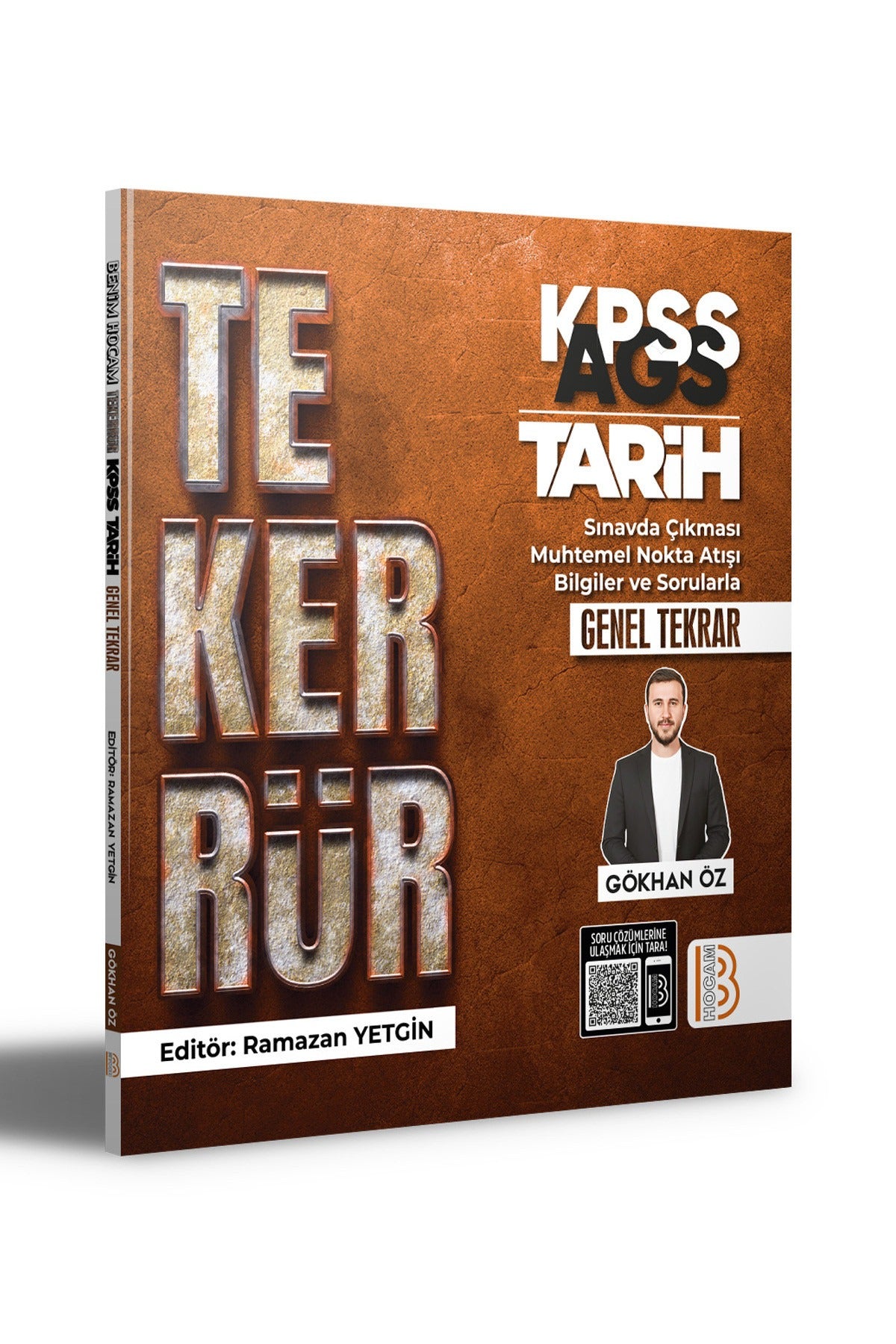 2026 KPSS AGS TEKERRÜR Tarih Genel Tekrar Benim Hocam Yayınları | Benim Hocam Yayınları (İnce Kapak)