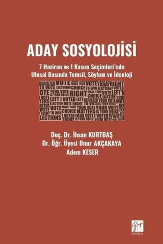 Aday Sosyolojisi | Gazi Kitabevi (Ciltsiz)