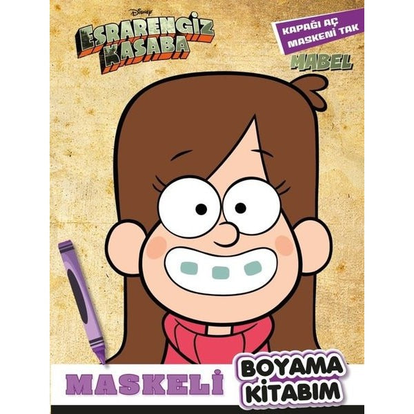 Disney Esrarengiz Kasaba - Mabel Maskeli Boyama Kitabım | Beta Kids