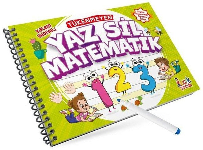 Tükenmeyen Yaz Sil - Matematik | Bıcırık Yayınları (İnce Kapak)