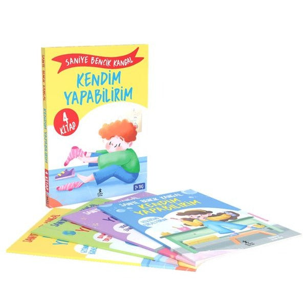 Kendim Yapabilirim Seti - 4 Kitap Takım - Kutulu | Doğan Çocuk (İnce Kapak)