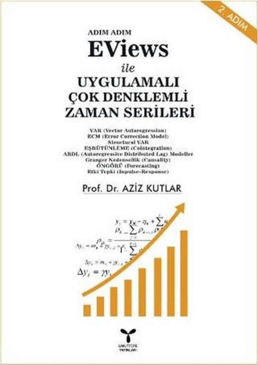 EViews ile Uygulamalı Çok Denklemli Zaman Serileri | Umuttepe Yayınları (Ciltsiz)